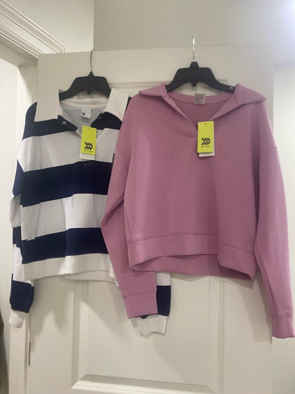 all in motion  bundle Lavender Hooded Pullover Sweater